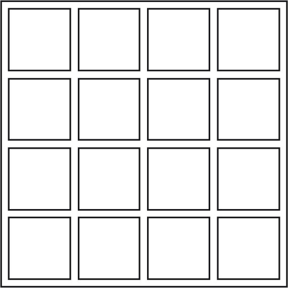 4x4 layout